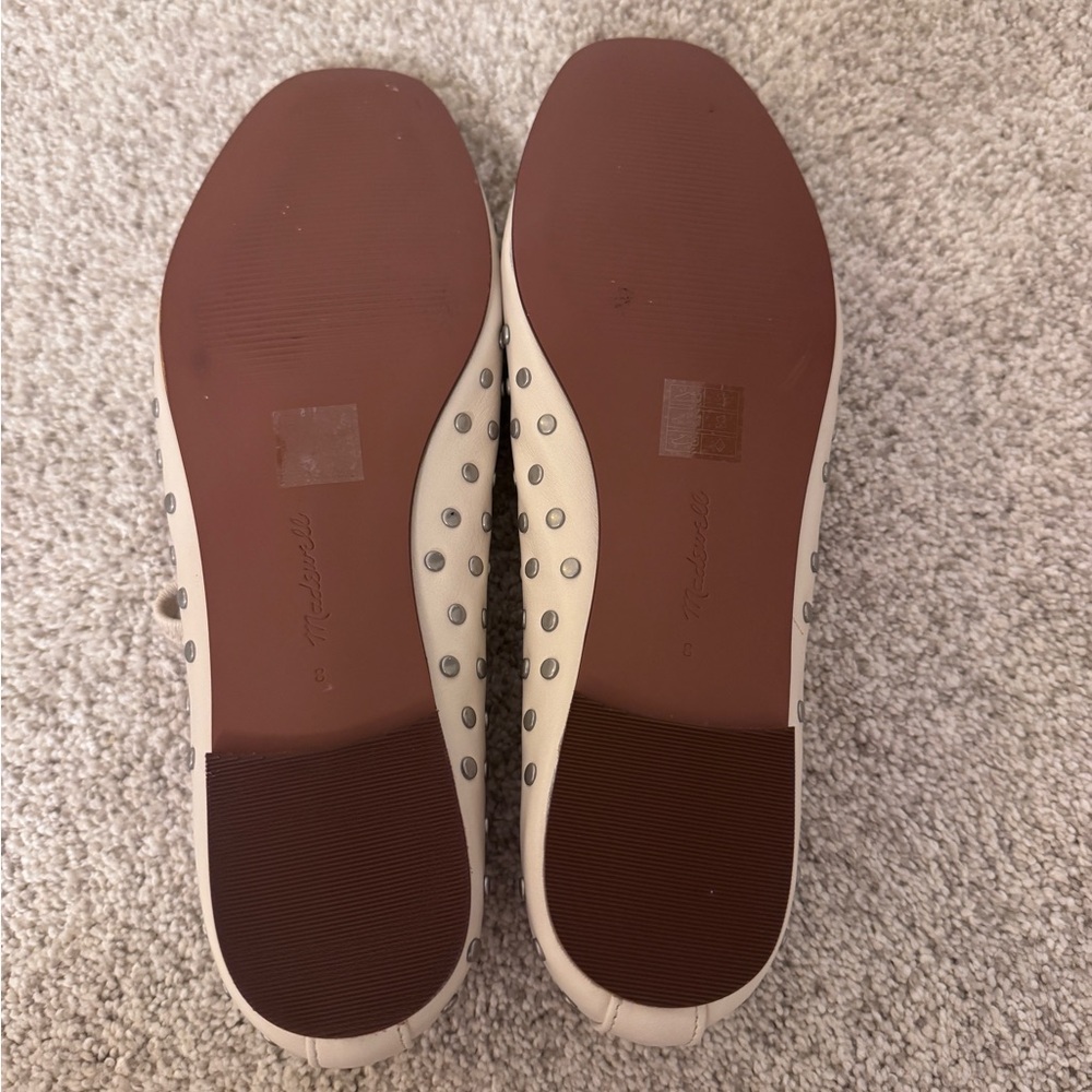 Madewell Greta Studded Ballet Flat Mary Jane Sz 8 - Picture 4 of 6